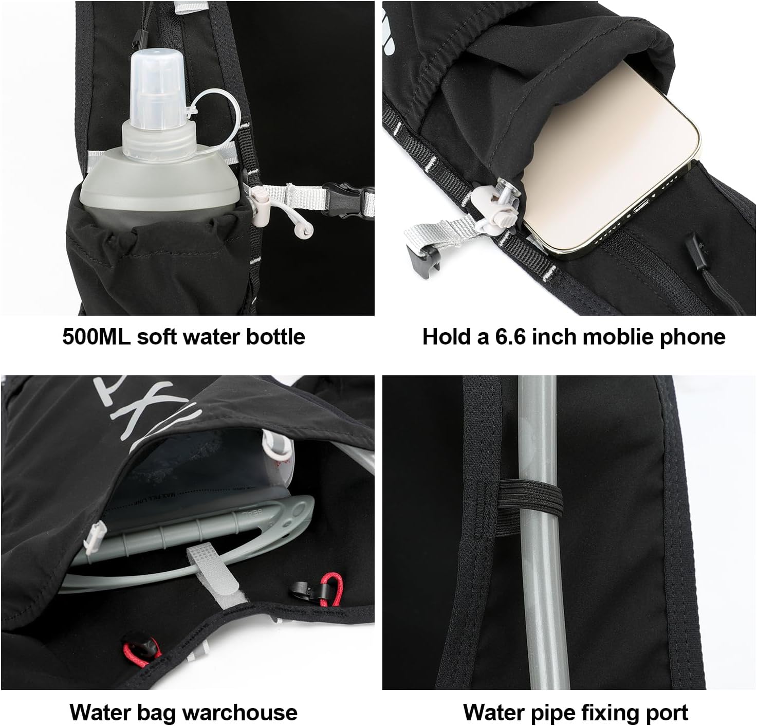 INOXTO Running Hydration Vest Backpack - OUTDOOR INOXTO