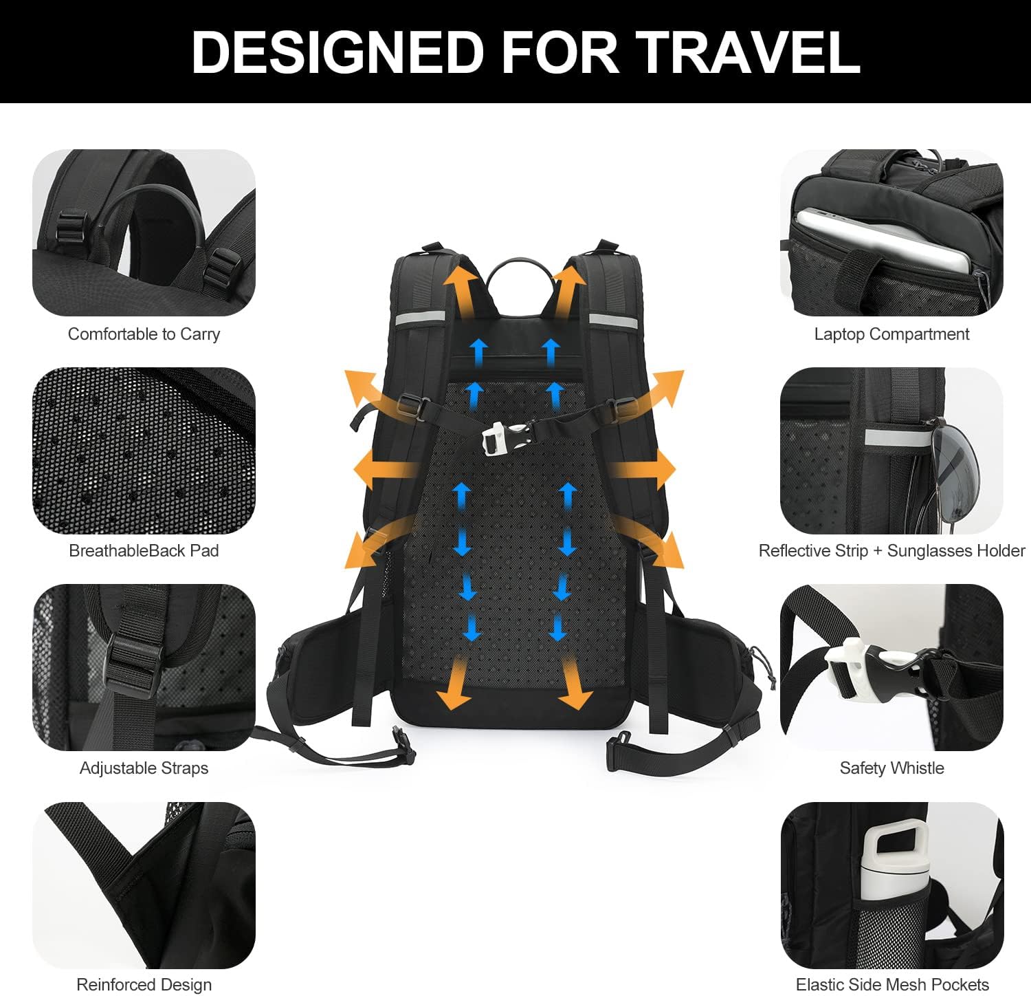 INOXTO 12 Hydration Trail Running Backpack Cycling Breathable Ultralig ...