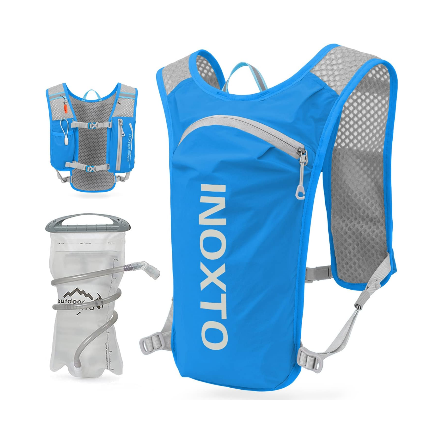 INOXTO Running Hydration Vest Backpack - OUTDOOR INOXTO