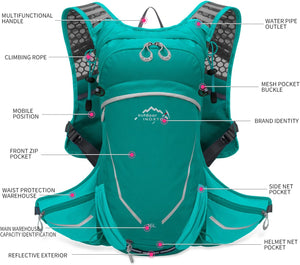 INOXTO 16 Hydration Backpack  Lightweight Hydration Pack - OUTDOOR INOXTO