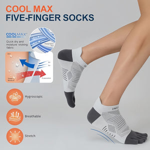 INOXTO Running Toe Socks-4 Pairs COOLMAX® - OUTDOOR INOXTO