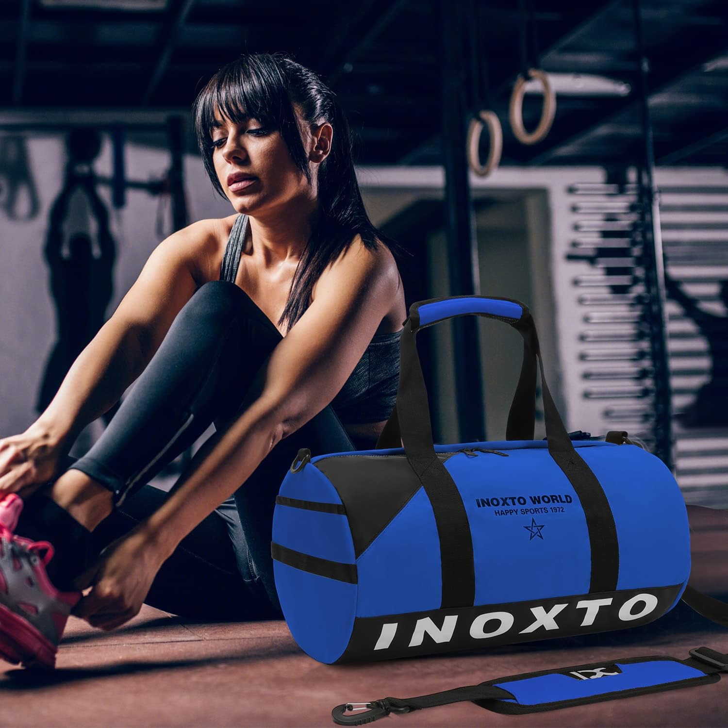 INOXTO Gym Bag, Small Sport Duffel bag - OUTDOOR INOXTO