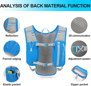 INOXTO Running Hydration Vest Backpack - OUTDOOR INOXTO