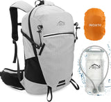 INOXTO 25L Hydration Backpack Hiking Backpack with 3L Water Bladder and Rain Cover