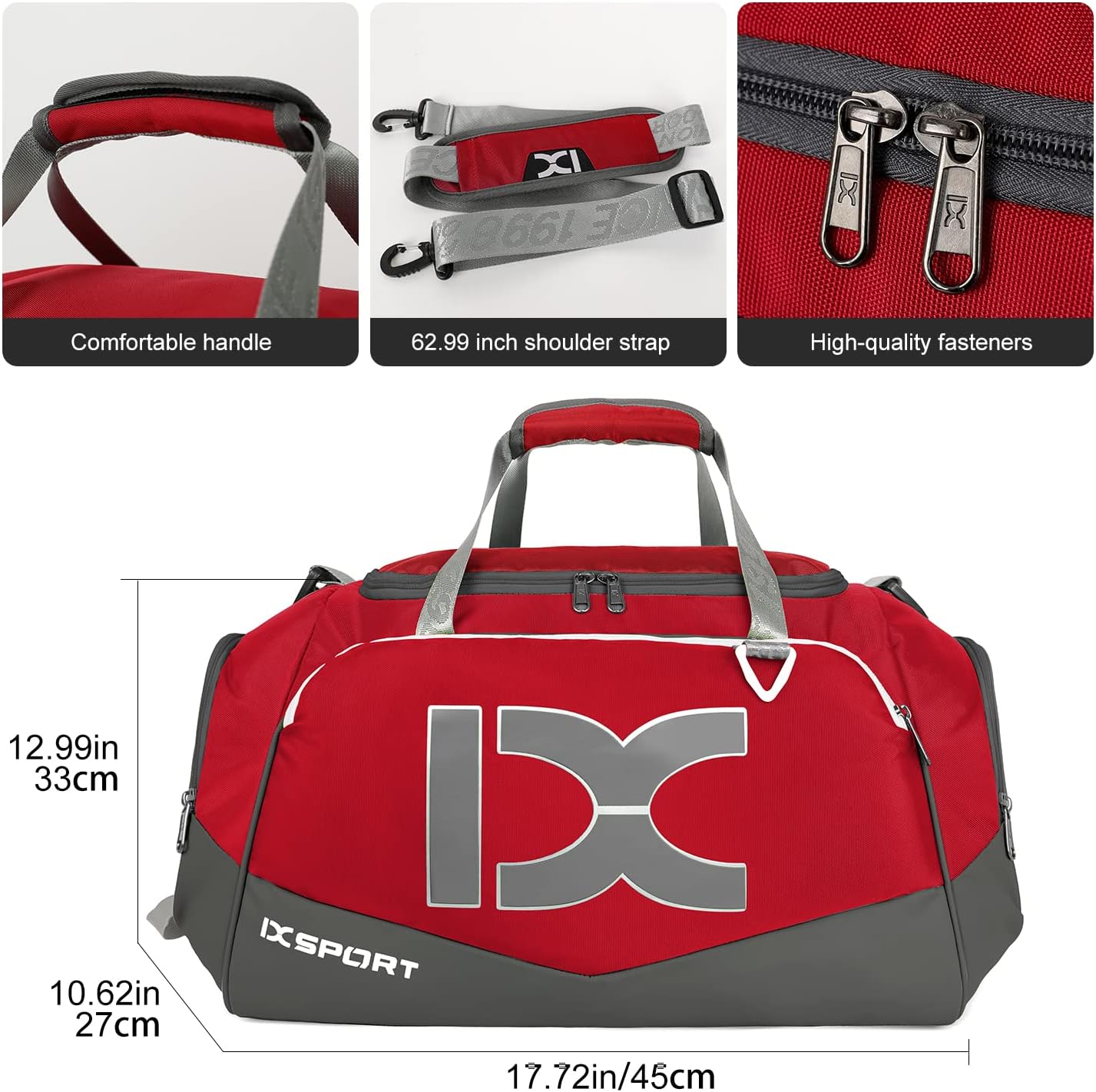 INOXTO Travel Duffel Bag, Sport Gym Bag - OUTDOOR INOXTO