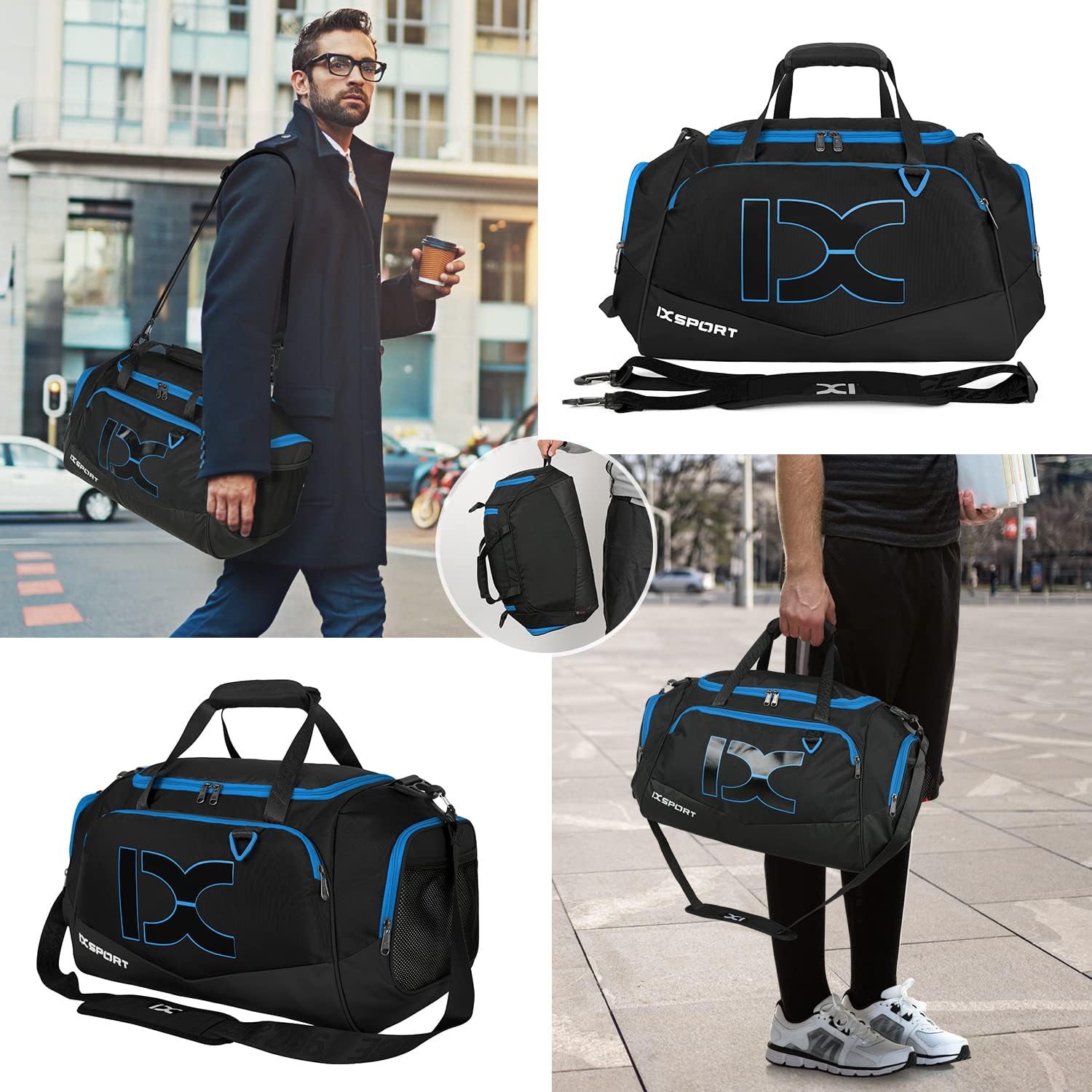 INOXTO Travel Duffel Bag, Sport Gym Bag - OUTDOOR INOXTO