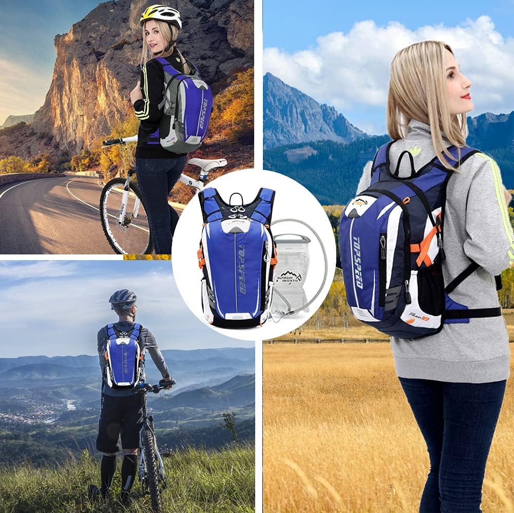 INOXTO Hydration  Backpack for Outdoor Trail Marathon Race Cycling Camping - OUTDOOR INOXTO