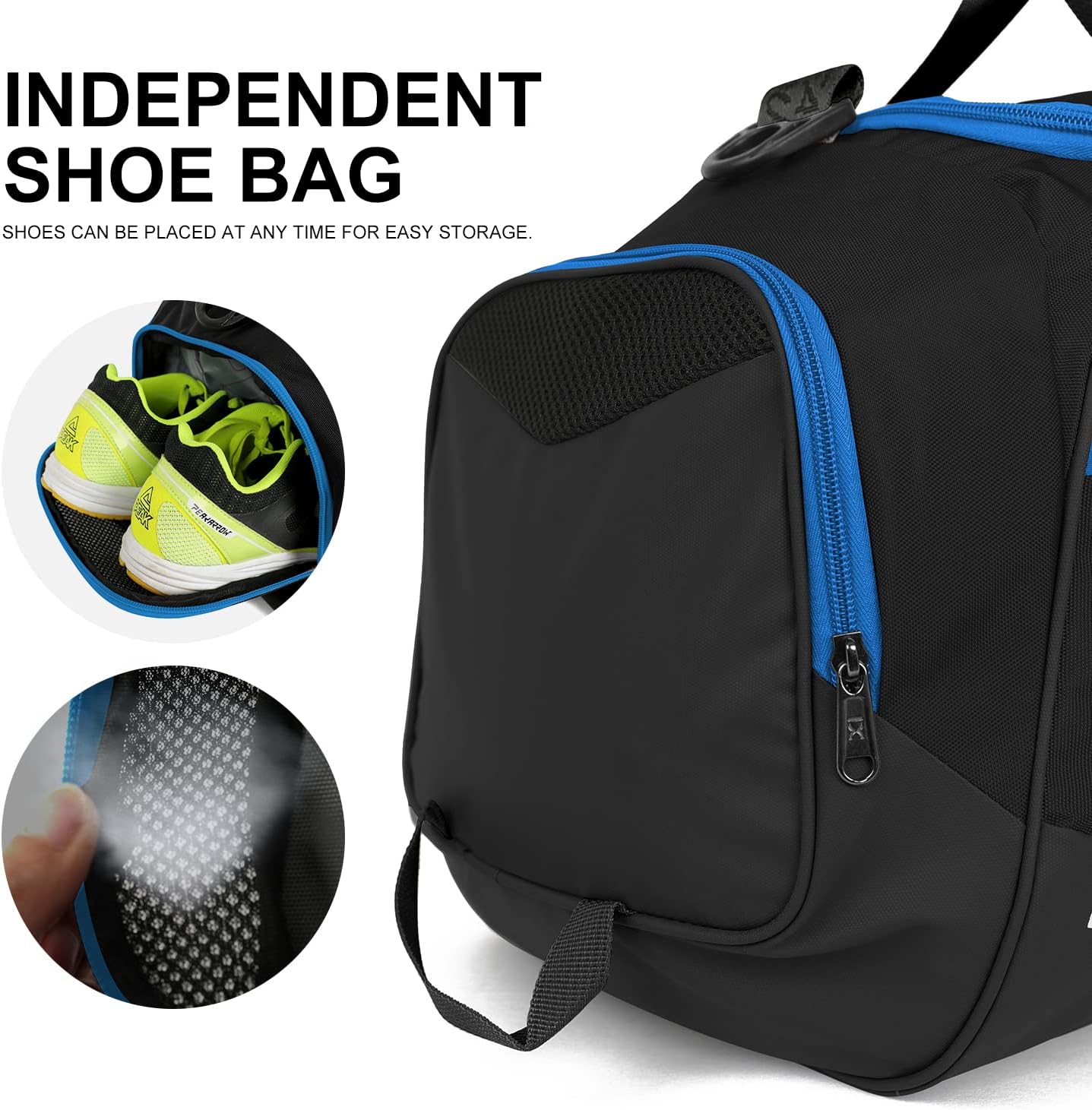 INOXTO Travel Duffel Bag, Sport Gym Bag - OUTDOOR INOXTO