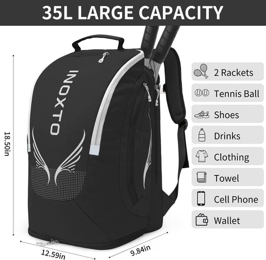 Large Round Black Leather Travel Bag Rolling Backpack Carry On Satchel Sac  à dos Mochila Travel Bags