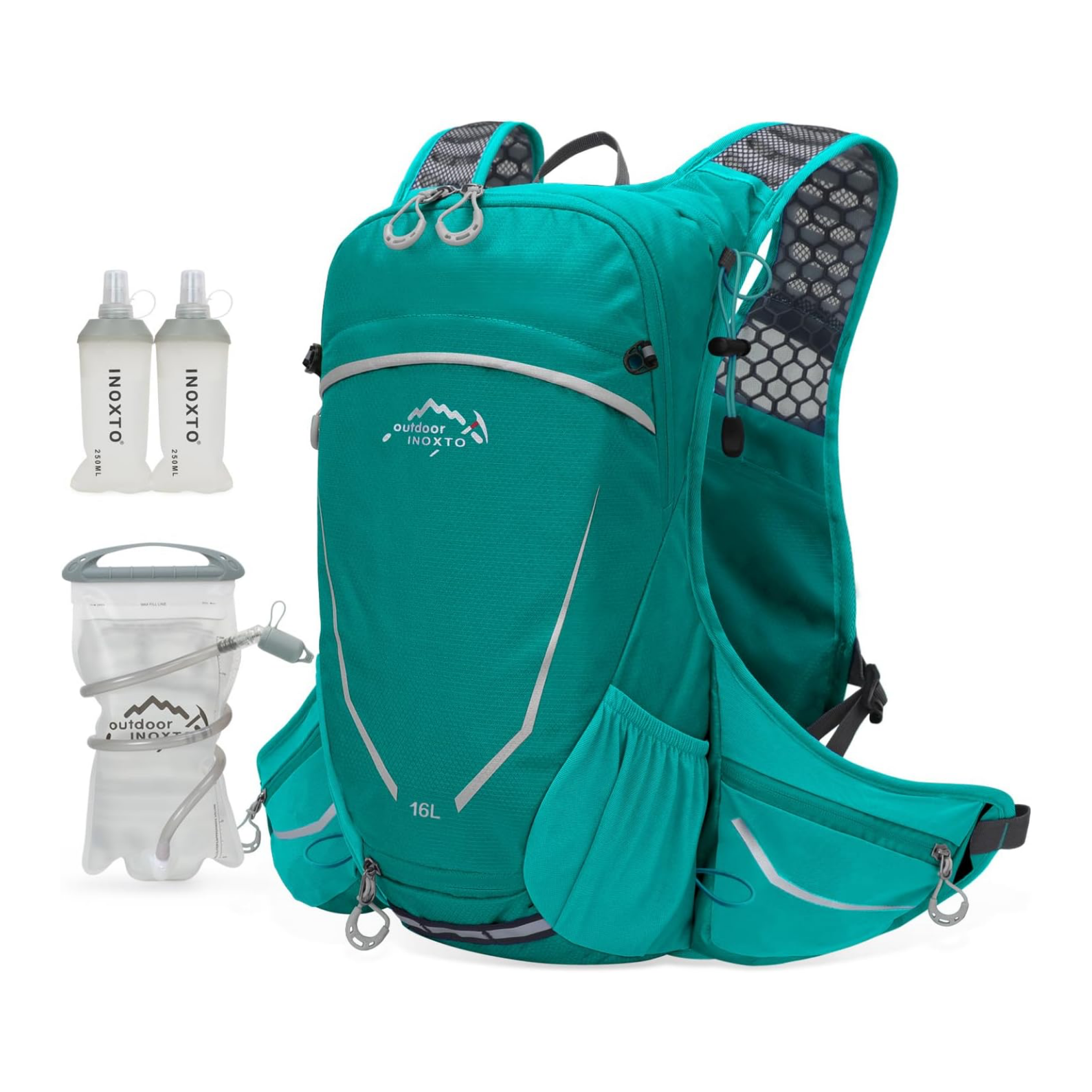 INOXTO 16 Hydration Backpack  Lightweight Hydration Pack - OUTDOOR INOXTO