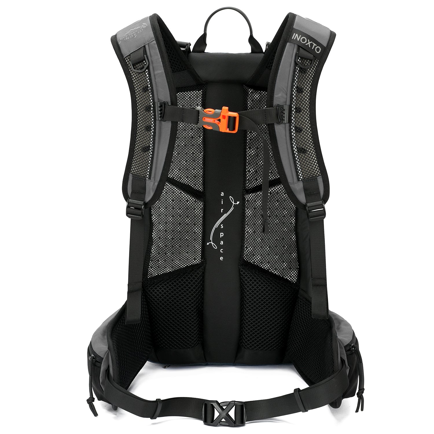 INOXTO 30L Outdoor Backpack for Climbing, Camping, and Hiking Black