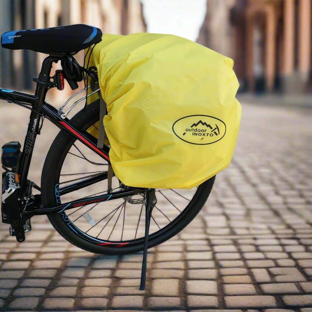 bike rain bag INOXTO Saddle Bag Brown