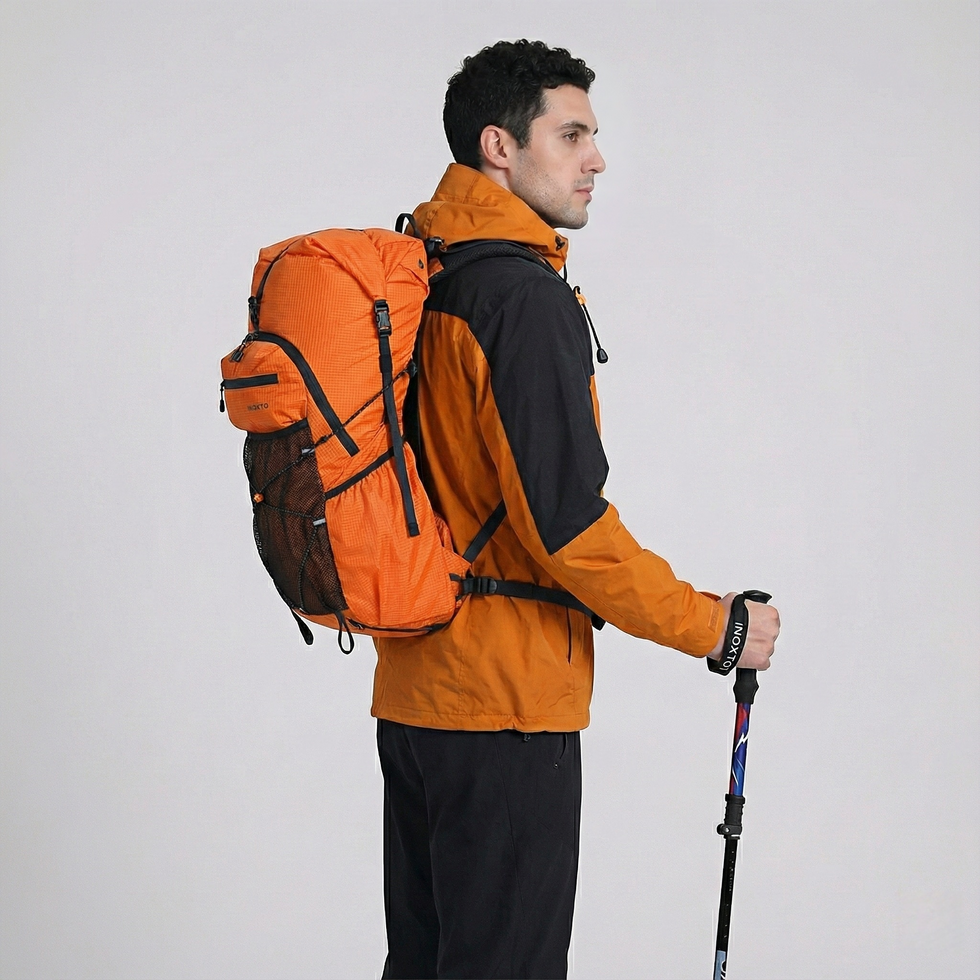 Side view of the Tellus carrying fit