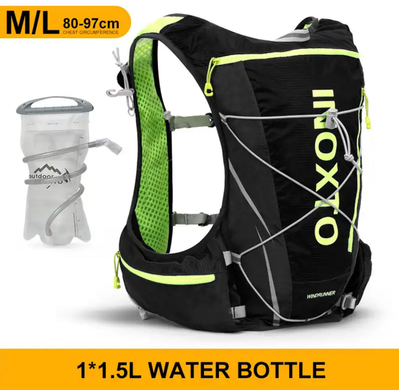 INOXTO  M-L 12 Hydration Vest - OUTDOOR INOXTO