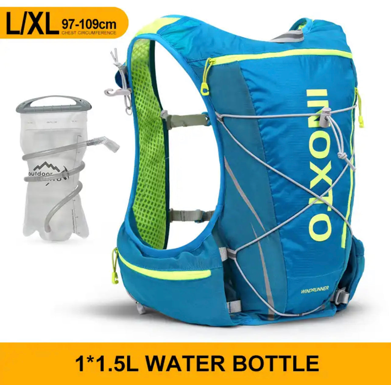 INOXTO  L-XL  14 Hydration Vest - OUTDOOR INOXTO