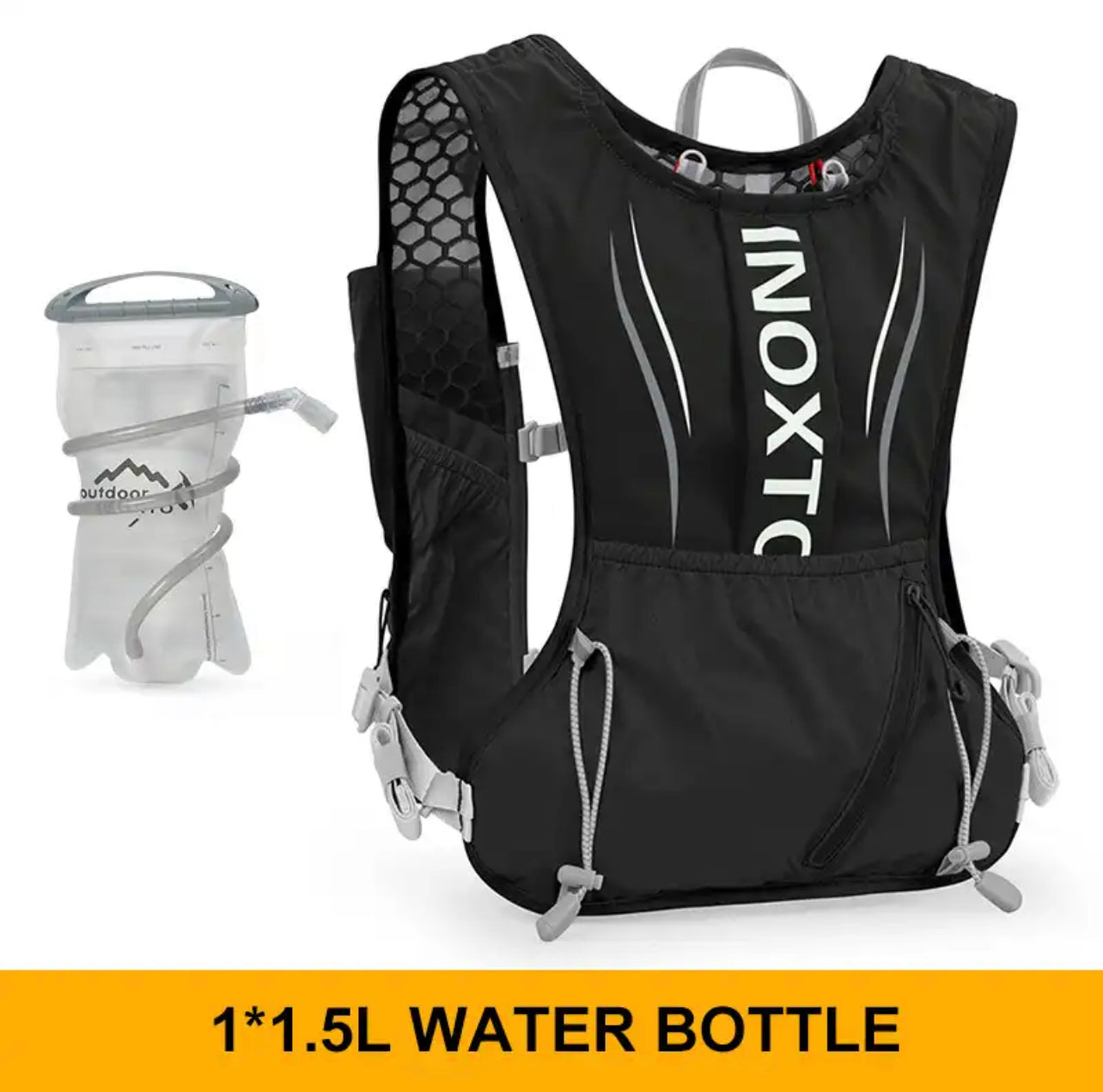 INOXTO  Running Hydration Vest for Men Women - OUTDOOR INOXTO