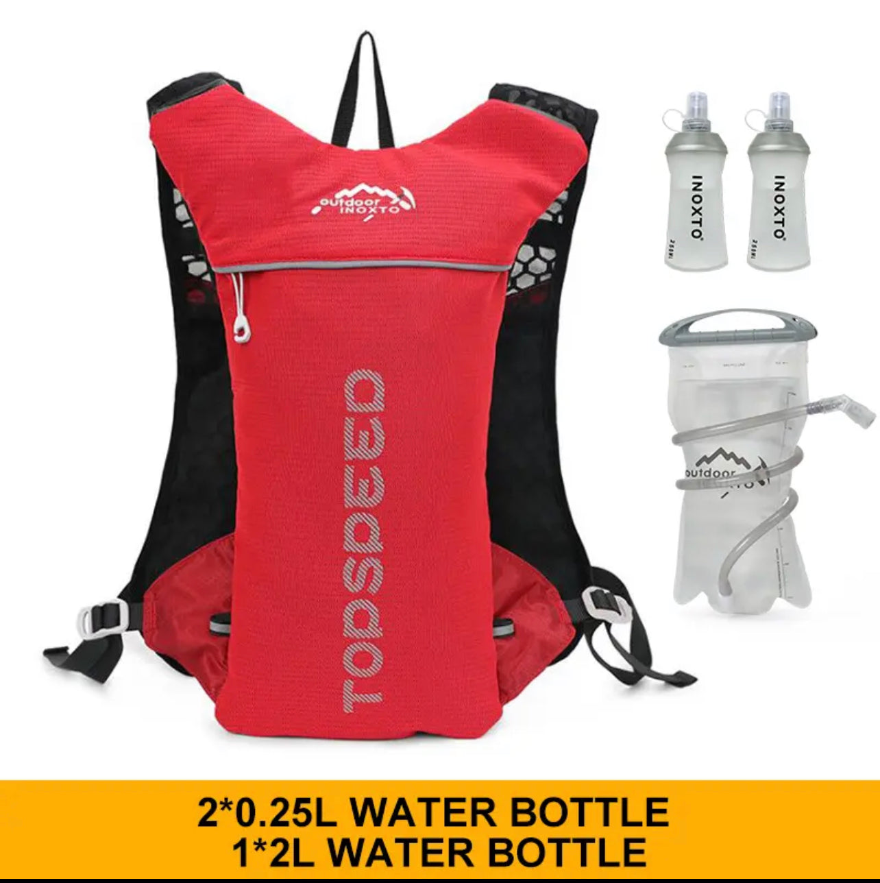 INOXTO 10 Running Hydration Vest Backpack - OUTDOOR INOXTO