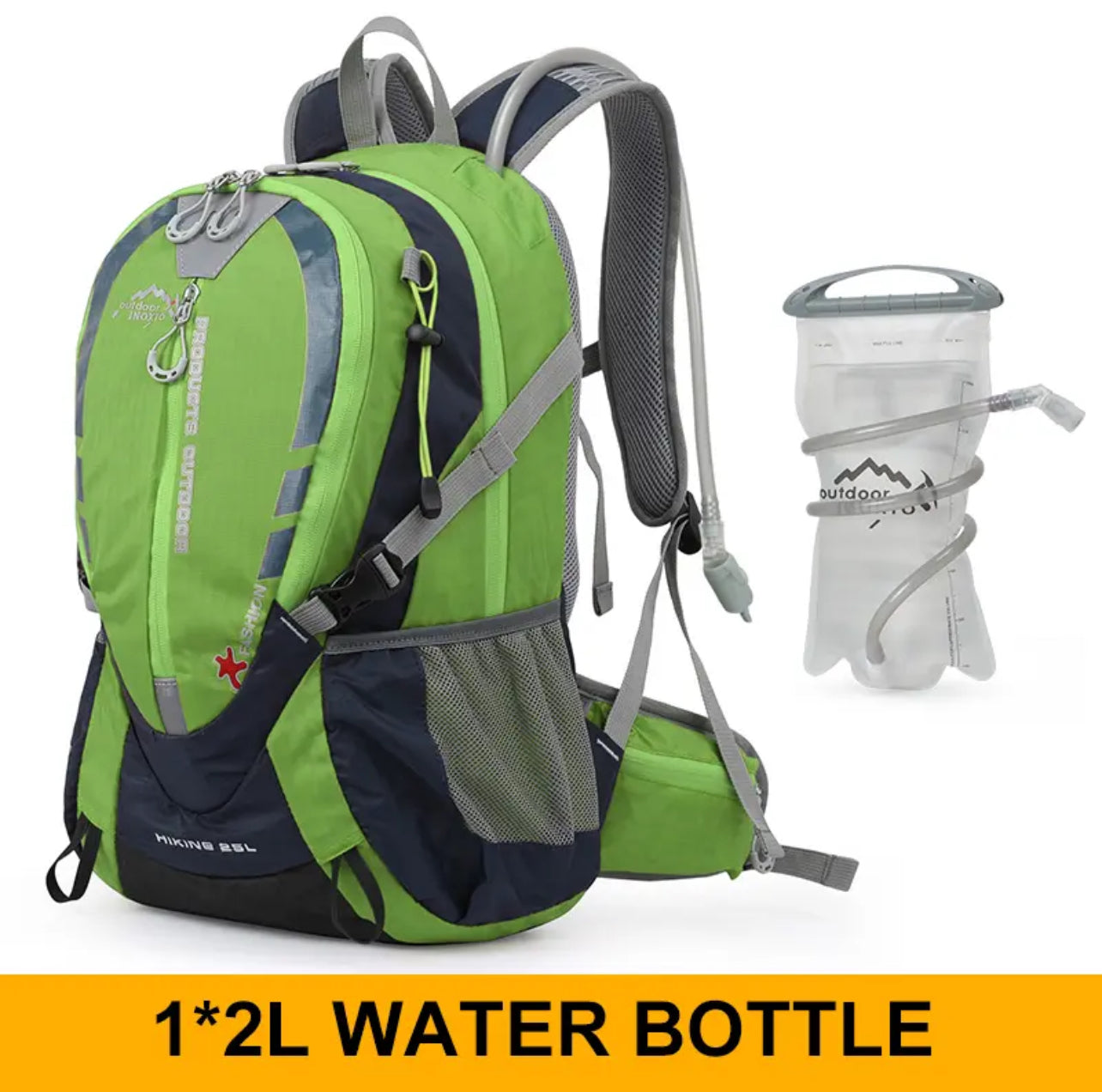 INOXTO 25L Daypack For Camping Hiking - OUTDOOR INOXTO