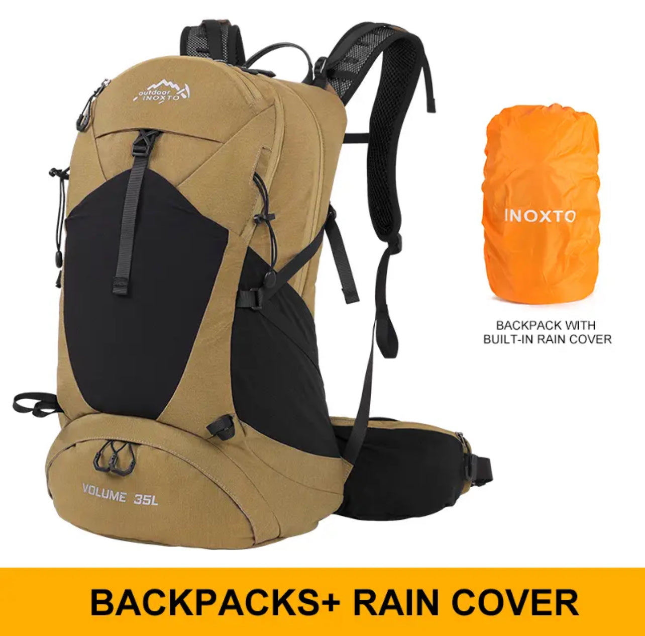 INOXTO 35L Mountaineering Backpack - OUTDOOR INOXTO