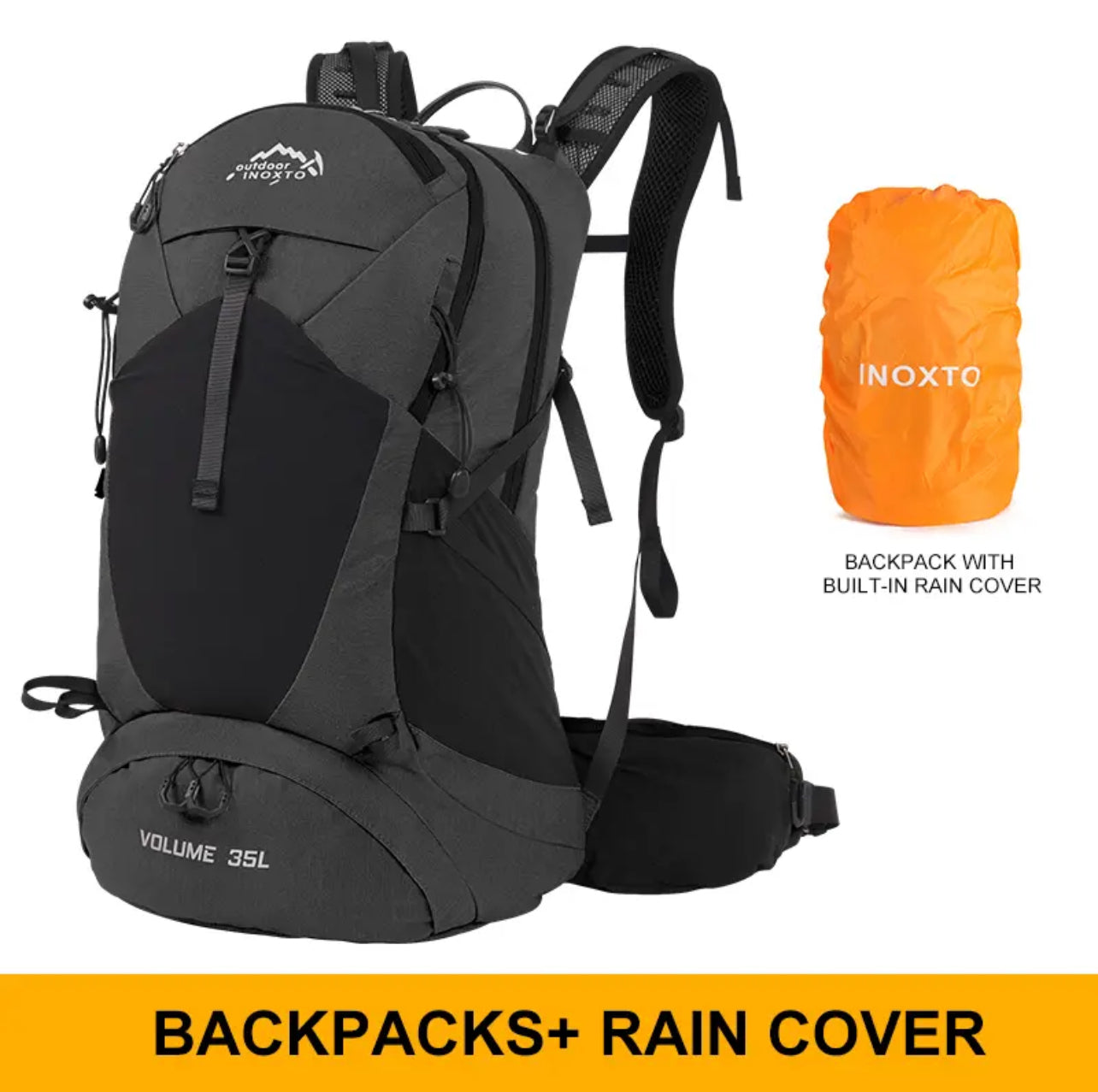 INOXTO 35L Mountaineering Backpack - OUTDOOR INOXTO