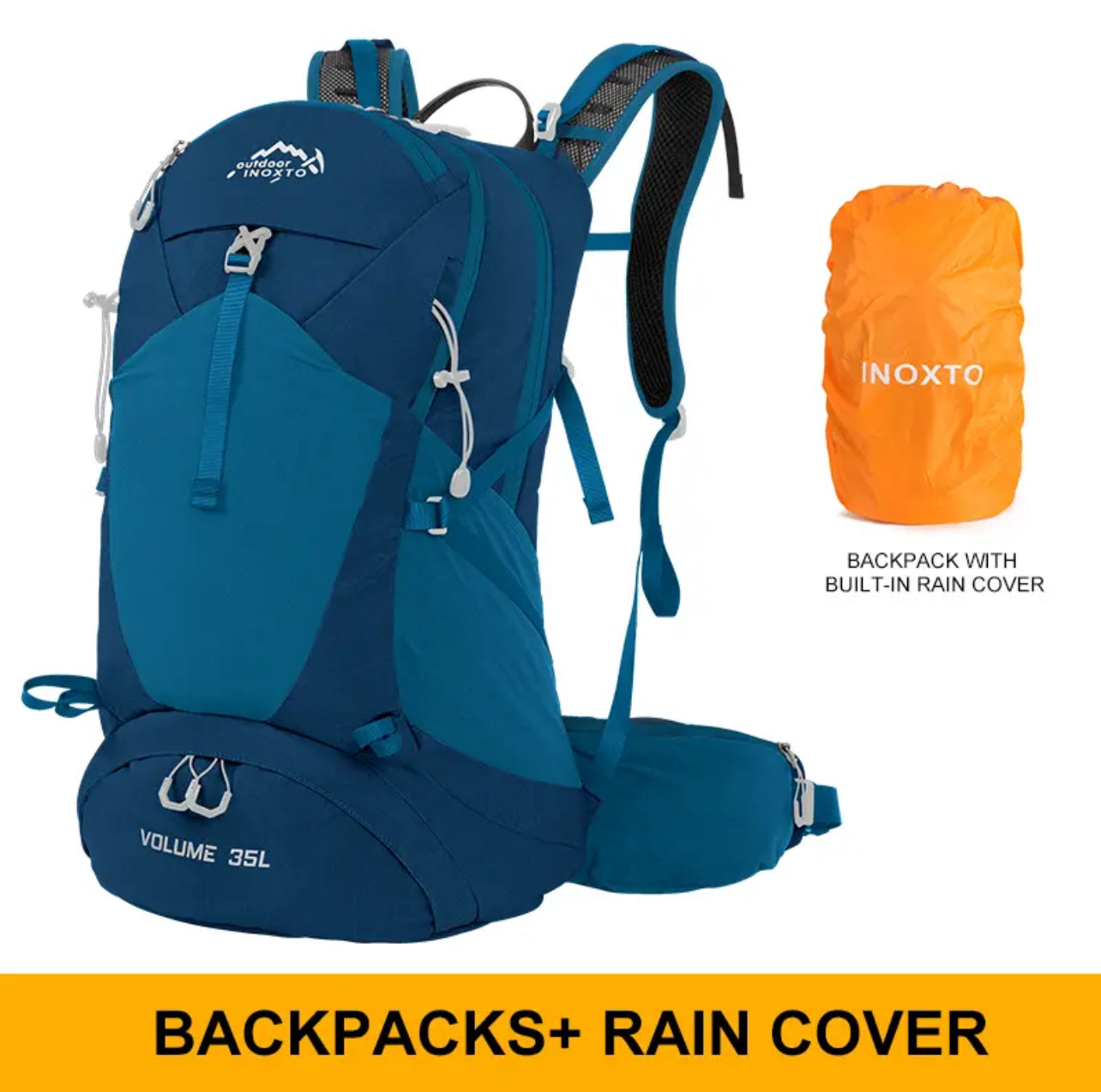 INOXTO 35L Mountaineering Backpack - OUTDOOR INOXTO