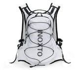 INOXTO  15L Cycling Hydration White Bag Men's Women Riding Waterproof Breathable Vest for Running Trail Hiking Camping - OUTDOOR INOXTO