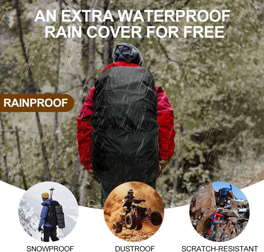 INOXTO 40L Hiking Backpack Camping Backpack - OUTDOOR INOXTO