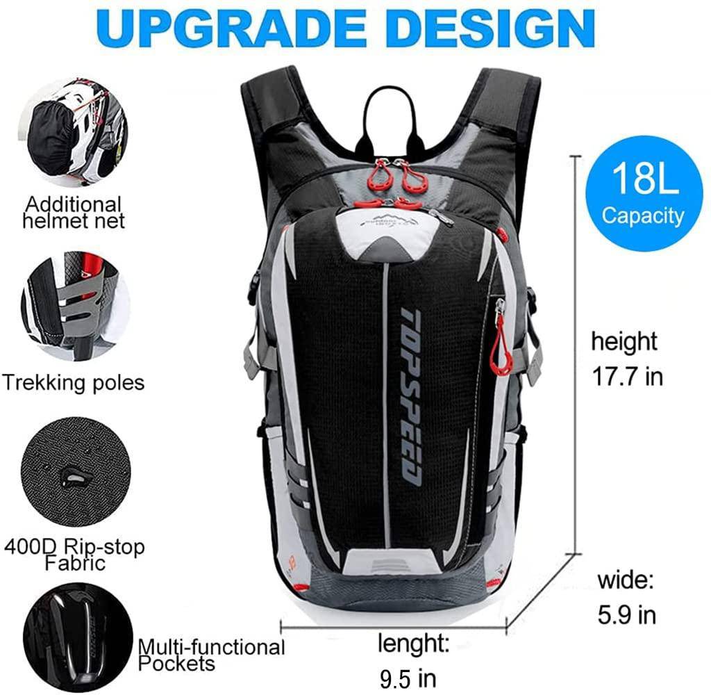 INOXTO Hydration  Backpack for Outdoor Trail Marathon Race Cycling Camping Hiking - OUTDOOR INOXTO