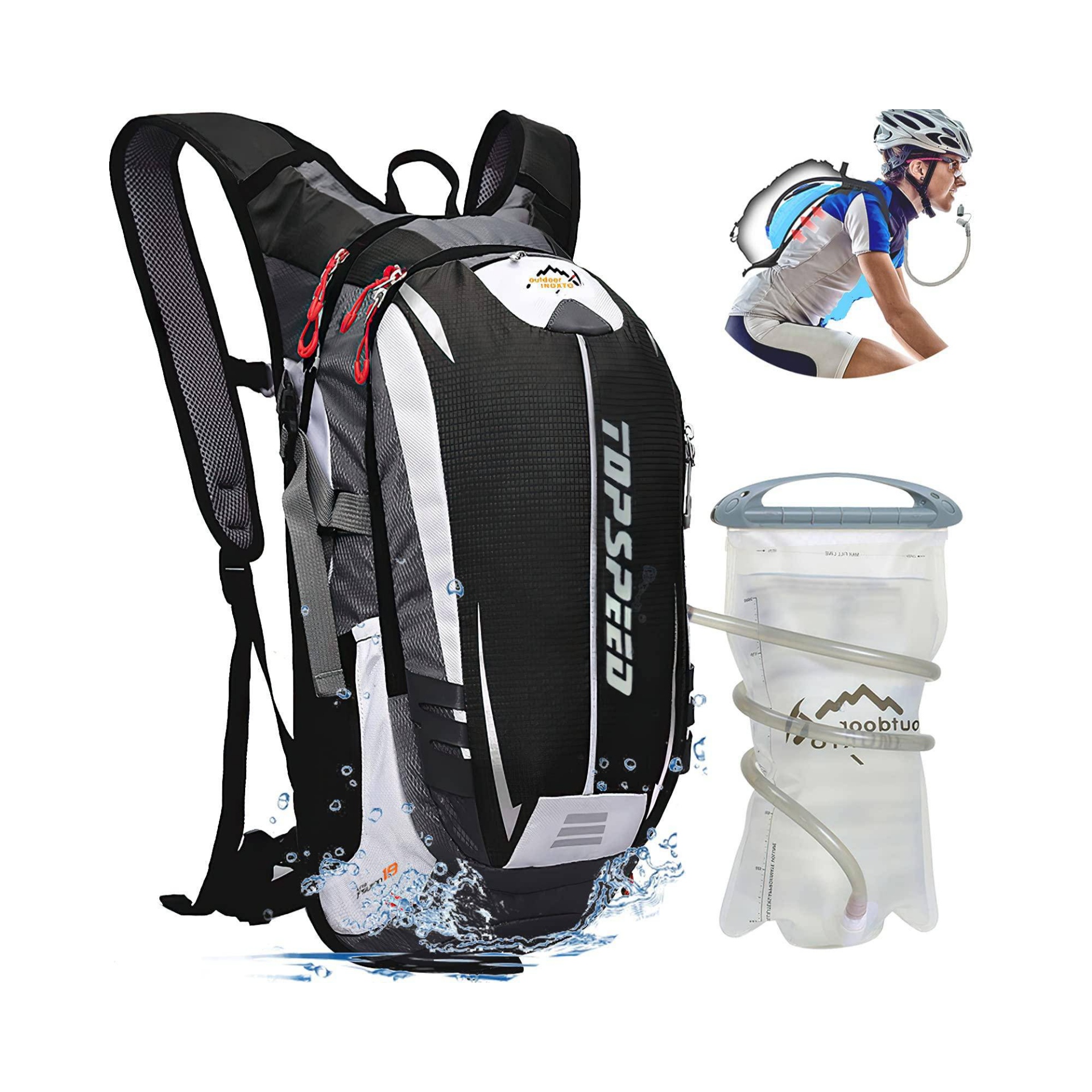 INOXTO Hydration  Backpack for Outdoor Trail Marathon Race Cycling Camping - OUTDOOR INOXTO