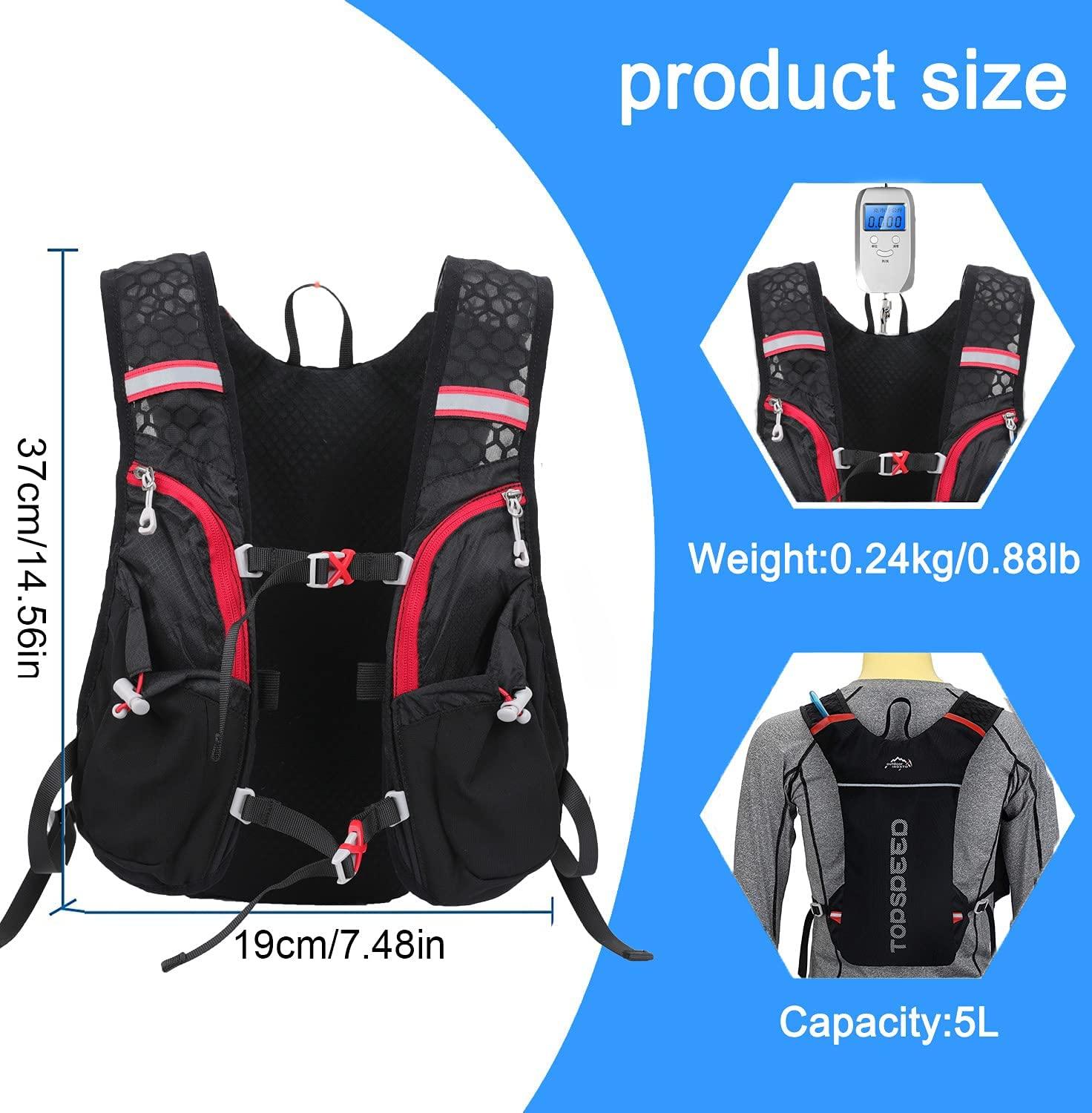 INOXTO Running Hydration Vest Backpack - OUTDOOR INOXTO