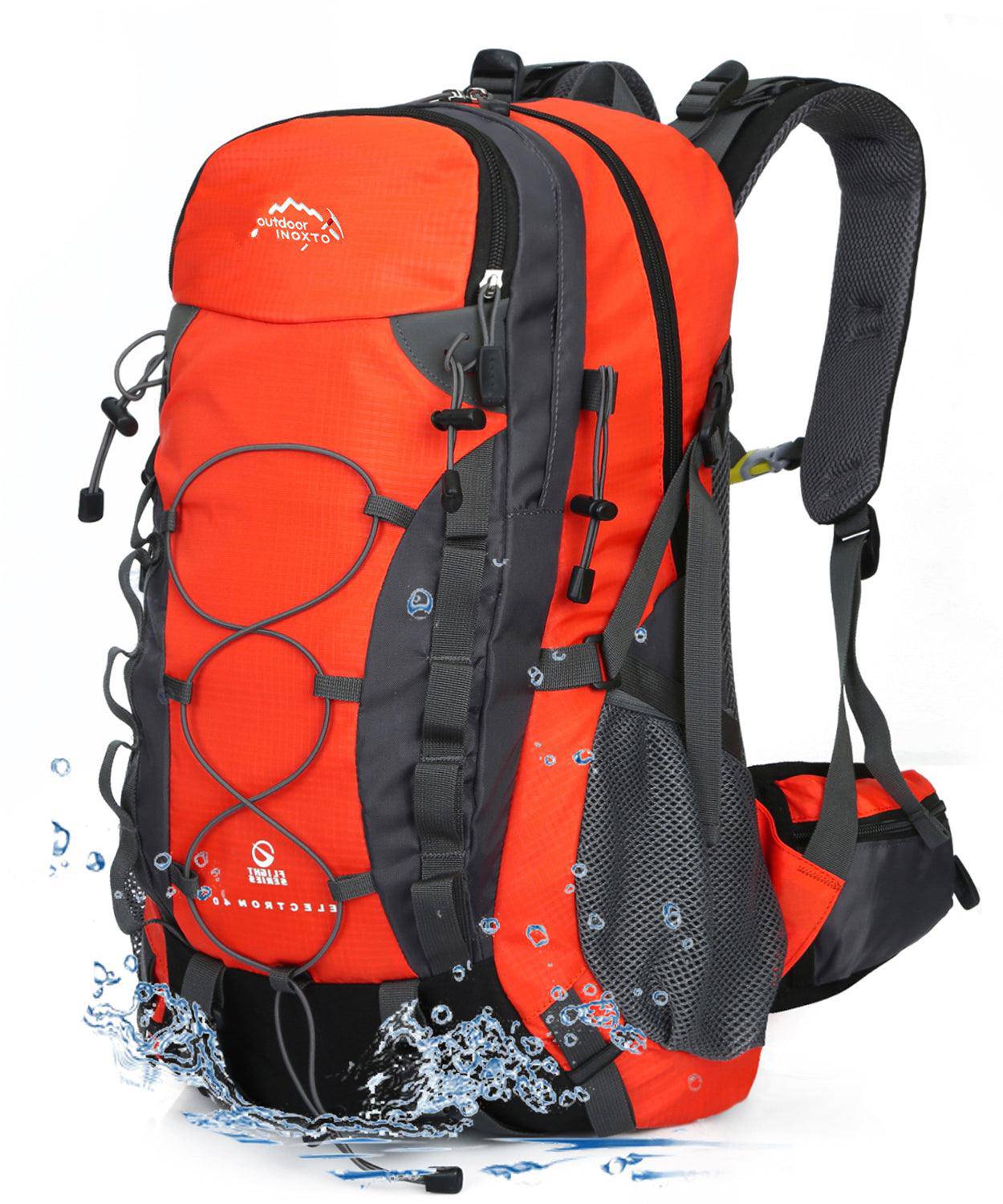 INOXTO Lightweight Hiking Backpack, 35L/40L Hiking Daypack for Men and Women - OUTDOOR INOXTO