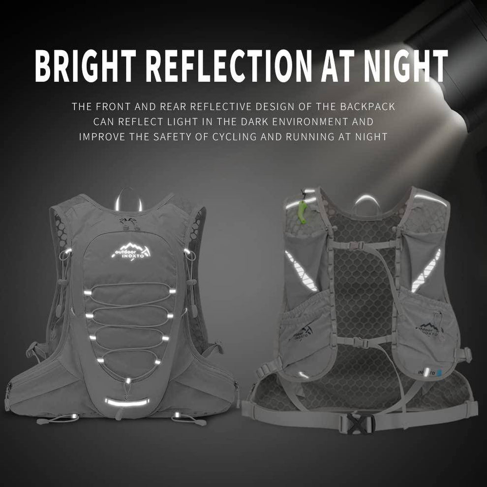Reflective details on the front and rear
