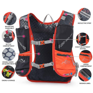 INOXTO Running Hydration Vest for Men Women - OUTDOOR INOXTO