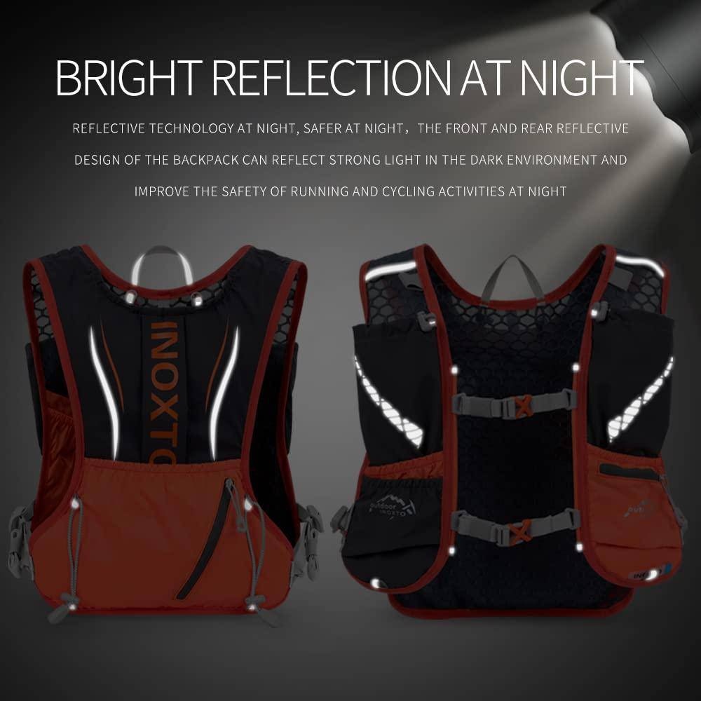 INOXTO Running Hydration Vest for Men Women - OUTDOOR INOXTO