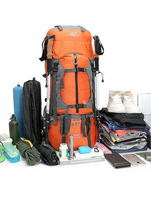IX INOXTO 65/85L Lightweight Internal Frame Hiking Backpack for Men Women