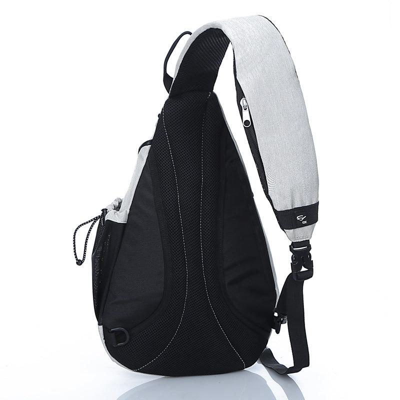 Zasdvn Slingtas, -schouderrugzak, draagbare borst-rugzak voor heren, voor camping, sportschool, outdoor, wandelen, blauw, 1 Zasdvn Slingtas, -schouderrugzak, draagbare borst-rugzak voor heren, voor camping, sportschool, outdoor, wandelen, blauw, 1